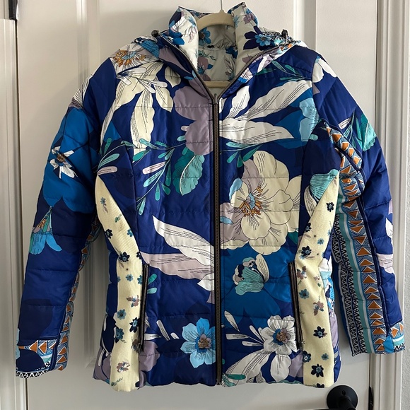 Johnny Was Tivoli Anakin Reversible Puffer Jacket NWOT Sz S - Picture 1 of 16